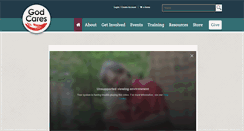 Desktop Screenshot of godcaresministry.com